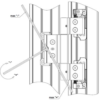 Haustür Wala WR Anpressdruck einstellen