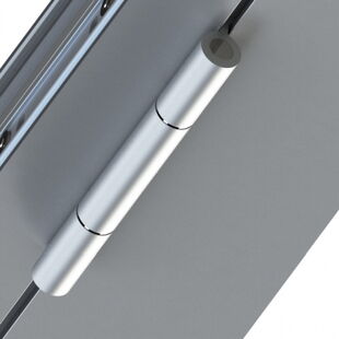 Haustür mit Rollband von Wala WR in Silber