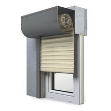 SKP Rollladen in 16 Elfenbein