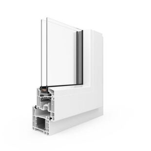 Kunststof kozijn Aluplast IDEAL 4000 Classic-Line - Binnenaanzicht