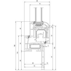 Aluplast Ideal 4000 raam als renovatiekozijn in Soft-Line