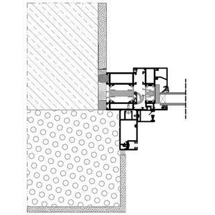 Vorbaurollladen SKB F Einbaubeispiel 6 mit Insektenschutz Führungsschiene