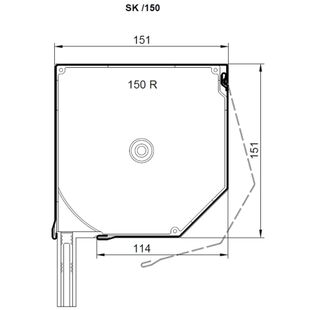 Vorbaurollladen SK mit Kastenhöhe 150mm