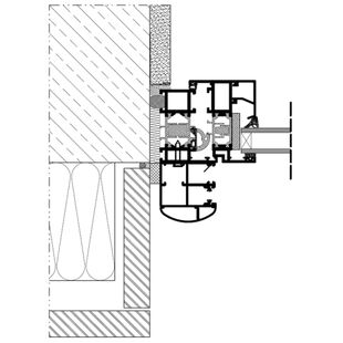 Vorbaurollladen SKP MKT Einbaubeispiel 5 Führungsschiene