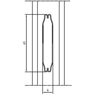 Drutex Iglo SZR Sprosse 45mm