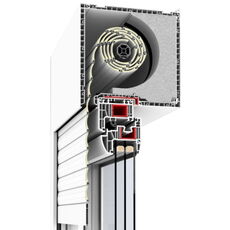 Drutex Aufsatzrollladen 215mm Querschnitt