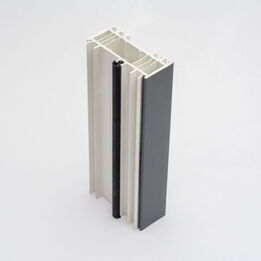 Rahmenverbreiterung aus Kunststoff 35mm in Dekor Anthrazit