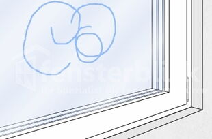 Mechanischer Oberflächenschaden durch Wischkratzer und Reinigungskratzer