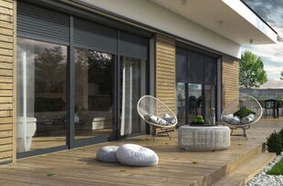 3-flüglige Hebeschiebetür