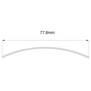 Raffstore Lamelle C80F Flach