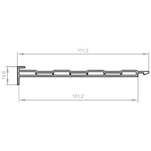 Aufsatzrollladen PMX Adapterprofil NRS-010 universal