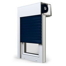 Opoterm SKT Aufsatzrollladen in 18 Stahlblau