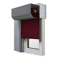 SK 45 Rollladen in 19 Weinrot