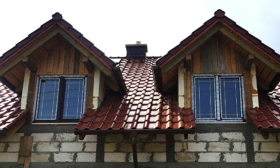 Montage van kunststof dakkapel kozijnen