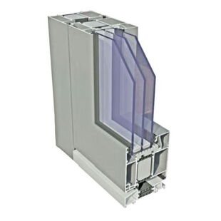 Aluminium deur Aliplast Star 90