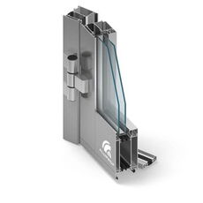 Aluprof profiel MB 70 met warmte-isolatie deur