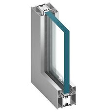 Aluprof profiel MB 78 EI 30 kozijn met vast glas