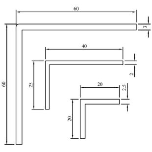 Drutex Winkelprofile aus Kunststoff Auswahl