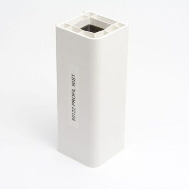 Eckprofil 90 Grad für Iglo 5 Kunststofffenster - 50122