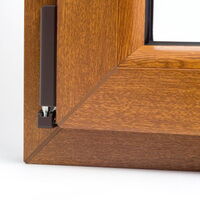 Abdeckkappen Braun Fenster