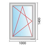 Venstermaat 1000x1400mm