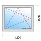 Venstermaat 1200x1000mm