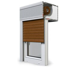 BeClever Aufsatzrollladen Clever Box in 30 Golden Oak