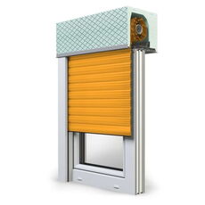 Aufsatzrollladen Beck+Heun ROKA-TOP® 2 in 11 Gelb