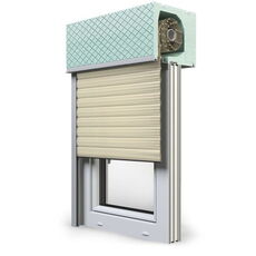 Aufsatzrollladen Beck+Heun ROKA-TOP® 2 RG in 16 Elfenbein Hell