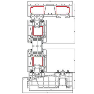 Salamander evolutionDrive 82 Flügel Fest - Vertikal