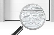 Sektionaltor in Woodgrain