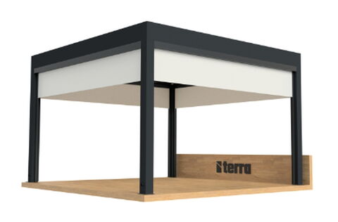 Pergola Terra Bioclimatic Maa Zubehör Screen Sichtschutz