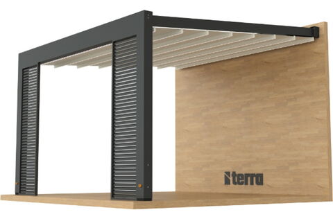 Pergola Terra Cabrio Yer Zubehör feste Lamellen