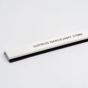 Aufgeklebte Sprosse 27mm in Weiß