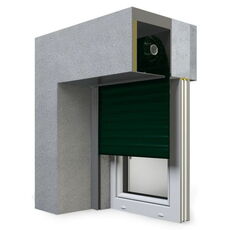 SP-E Unterputzrollladen in 17 Tannengrün