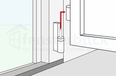 Nebeneingangstürflügel aushängen