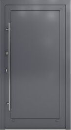 DRUTEX Alu Haustür Modell 15 Magdeburg in Anthrazit