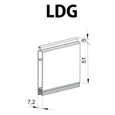 Rollladen Endleiste LDG Alu