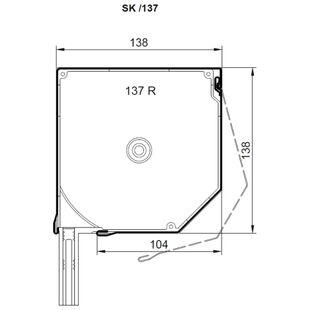 Vorbaurollladen SK mit Kastenhöhe 137mm