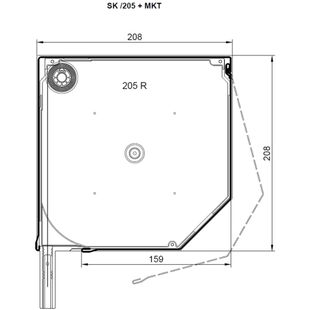 Vorbaurollladen SK mit Insektenschutz 205mm