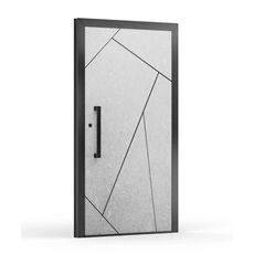 Aluminium Haustür Drutex Tenesse 4 außen