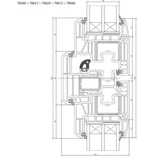 Drutex Iglo Energy Stulpfenster 70948 70013 70029