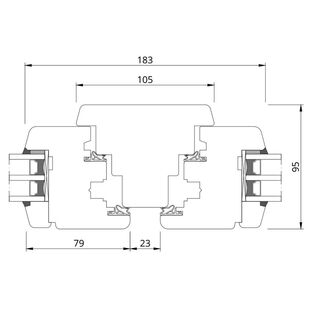 Drutex Softline 78 Fenster Dreh-Kipp + Dreh-Kipp
