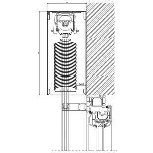 Raffstorekasten ZF-A  300 - Rahmen Iglo 5