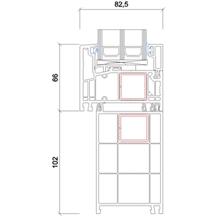 6288 - Sockelprofil 102mm