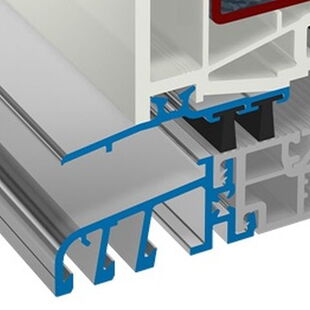 Gealan S 9000 Haustürschwelle