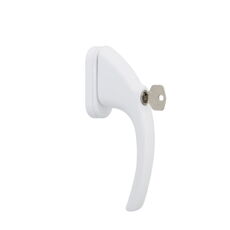 moderner Fenstergriff Exclusive abschließbar, weiß