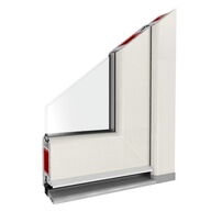 Kunststofftürprofil Iglo 5 in Weiß FX