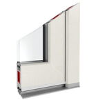 Kunststofftür Weiß