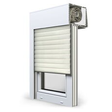 Opoterm SKT Aufsatzrollladen in 15 Cremeweiß